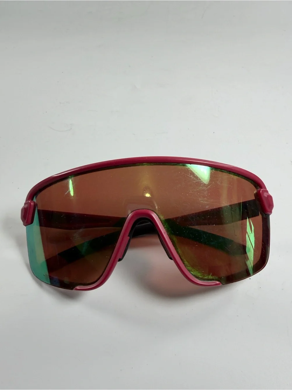 Smith Bobcat ChromaPop Mirror Sunglasses Matte Merlot (Scratched Lenses)
